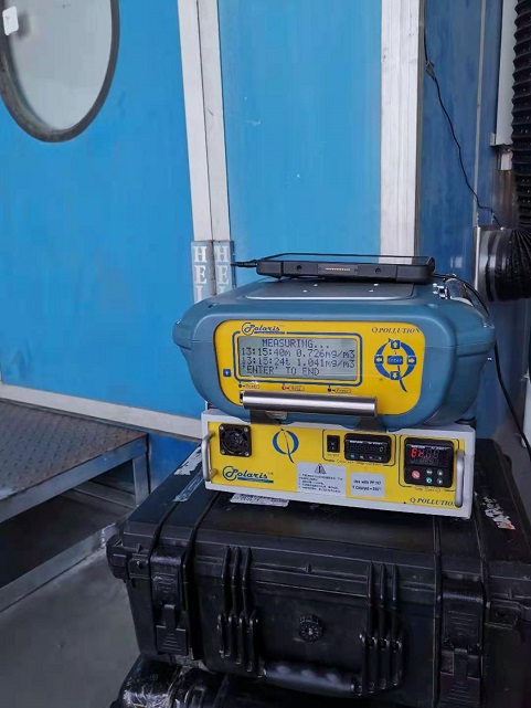 汽油車監測現場驗證測試非甲烷總烴濃度變化