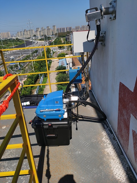 安徽開樂專用車輛股份有限公司開展現場環境監測